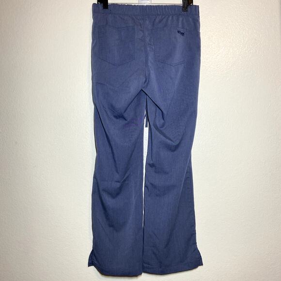 Grey's Anatomy Collection Classic 5 Pocket Drawstring Scrub Pants Blue M - Picture 5 of 5
